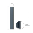 Painel Ripado Eva Laminado Autocolante Flexivel 10cm Urban |